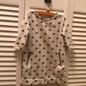 Old Navy 2T cat tunic dress